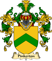 English Family Coat of Arms (v.25) Pinkerton