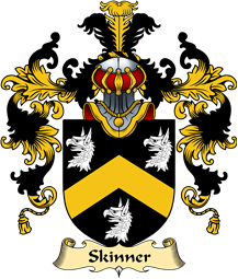 English Family Coat of Arms (v.25) Skinner