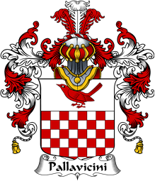 Italian Family Coat of Arms (v.25b) Pallavicini