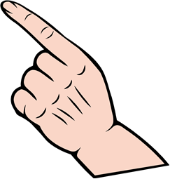 Hand 75 Aversant Pointing