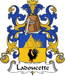 Coat of Arms from France for Ladoucette