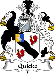 Irish Coat of Arms for Quicke