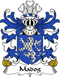 Welsh Coat of Arms for Madog (AP LLYWELYN AP GRIFFRI-or Madock)
