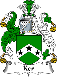 Irish Coat of Arms for Ker