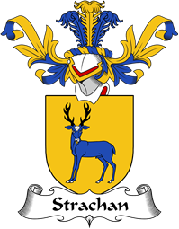 Coat of Arms from Scotland for Strachan