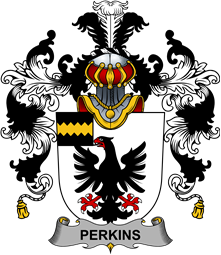 Irish Family Coat of Arms (v.25b) Perkins