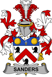 Irish Coat of Arms for Sanders