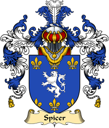 Welsh Family Coat of Arms (v.25) Spicer (of Caernarfonshire)