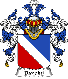 Italian Family Coat of Arms (v.25b) Dandini
