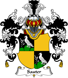 German Wappen Coat of Arms (v.25) Sauter