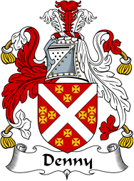 Irish Coat of Arms for Denny