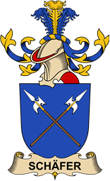 Republic of Austria Coat of Arms for Schäfer