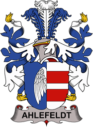 Coat of arms used by the Danish family Ahlefeldt