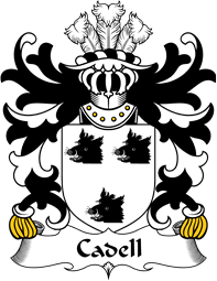 Welsh Coat of Arms for Cadell (King of Powys)