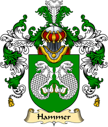 English Family Coat of Arms (v.25) Hammer