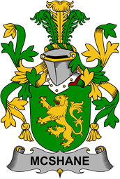 Irish Coat of Arms for Shane or McShane