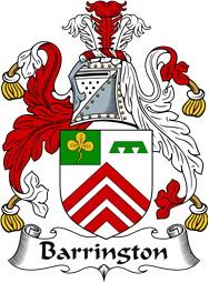 Irish Coat of Arms for Barrington