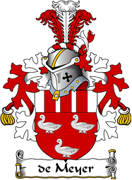 Dutch Coat of Arms for de Meyer