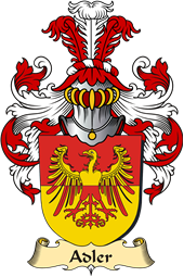v.23 Coat of Family Arms from Germany for Adler