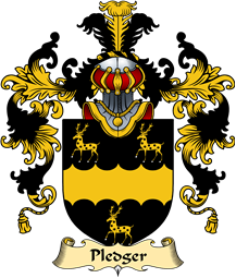 English Family Coat of Arms (v.25) Pledger
