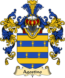 Italian Family Coat of Arms (v.25a) Agostino
