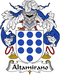 Portuguese Coat of Arms for Altamirano