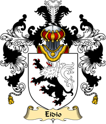 Welsh Family Coat of Arms (v.25) Eidio (WYLLT -Lord of Llywel, Breconshire)