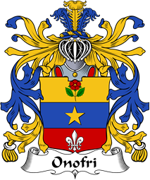 Italian Coat of Arms for Onofri