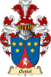 v.23 Coat of Family Arms from Germany for Oettel