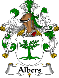 German Wappen Coat of Arms for Albers