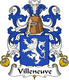 Coat of Arms from France for Villeneuve II