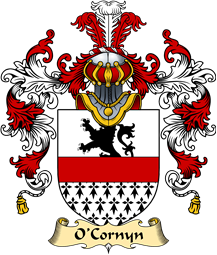 Irish Family Coat of Arms (v.25a) O