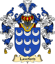 English Family Coat of Arms (v.25) Lawford