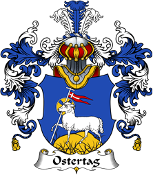 German Wappen Coat of Arms (v.25) Ostertag
