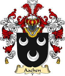 German Coat of Arms (v.25b) Aachen