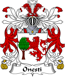Italian Coat of Arms for Onesti