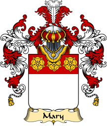 French Family Coat of Arms (v.25) Mary