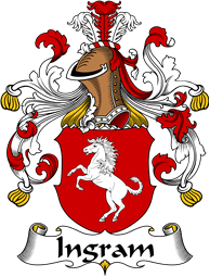 German Wappen Coat of Arms for Ingram