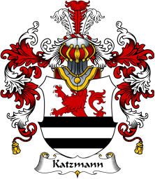 German Wappen Coat of Arms (v.25) Katzmann