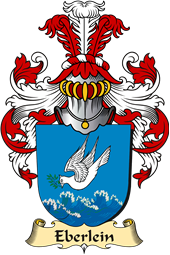 v.23 Coat of Family Arms from Germany for Eberlein