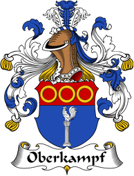 German Wappen Coat of Arms for Oberkampf