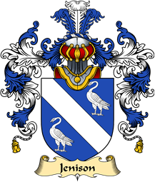 English Family Coat of Arms (v.25) Jenison