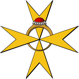 Cross of Malta Interlaced with Ring