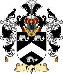 English Family Coat of Arms (v.25) Fryer