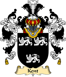 Irish Family Coat of Arms (v.25a) Kent