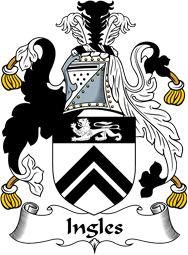 English Coat of Arms for the family Ingle (s)