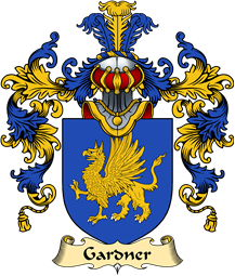 English Family Coat of Arms (v.25) Gardner