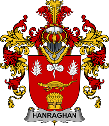 Irish Family Coat of Arms (v.25b) Hanraghan or O
