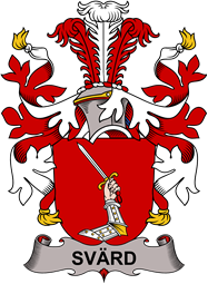Swedish Coat of Arms for Svärd