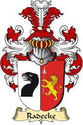 v.23 Coat of Family Arms from Germany for Radecke